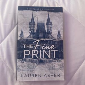 'the fine print' lauren asher
